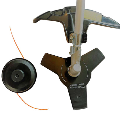 4QL® 31 cc 4-Cycle Gas Powered 10-Inch Brush Cutter and String Trimmer | SENIX Tools 