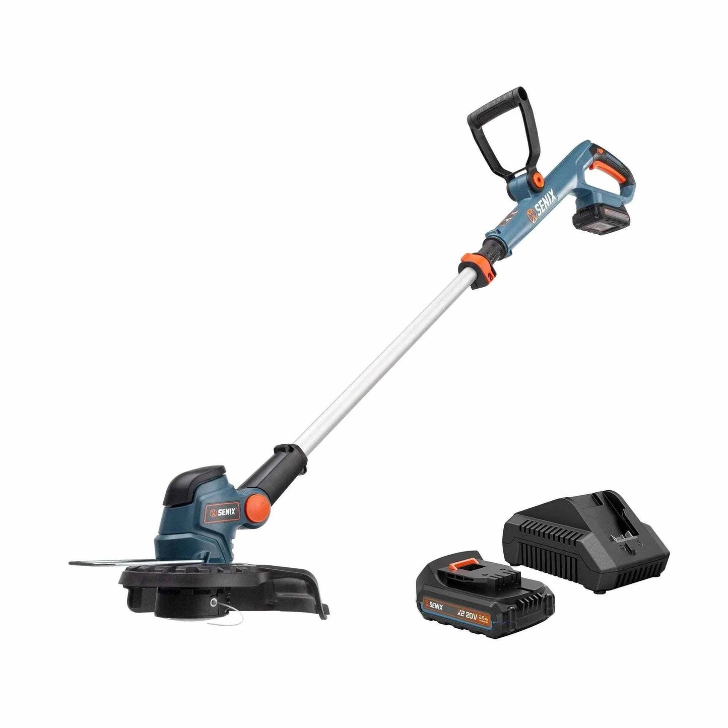 X2 20V Max* 10" Cordless String Trimmer (2.5 Ah Battery & Charger Incl | String Trimmers | SENIX Tools
