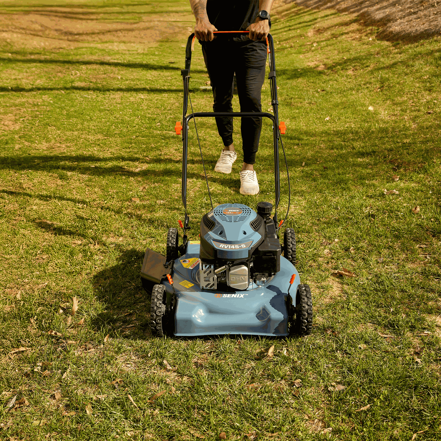 SENIX 20" 144cc 4-Cycle Gas Push Lawn Mower | SENIX Tools