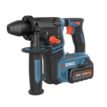 X2 20V Max* 5/8" SDS-Plus Cordless Rotary Hammer, Brushless (4.0 Ah Ba | Power Tools | X2 20V Max* | SENIX Tools