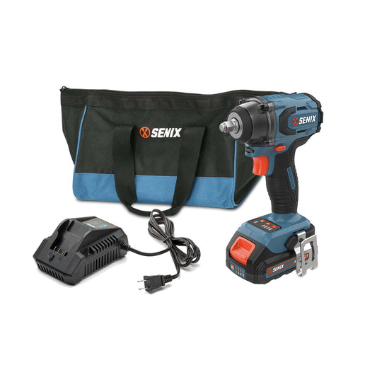 X2 20V Max* 3/8" Cordless Impact Wrench Kit with 365 ft-lbs Max Breaka | Power Tools | SENIX Tools