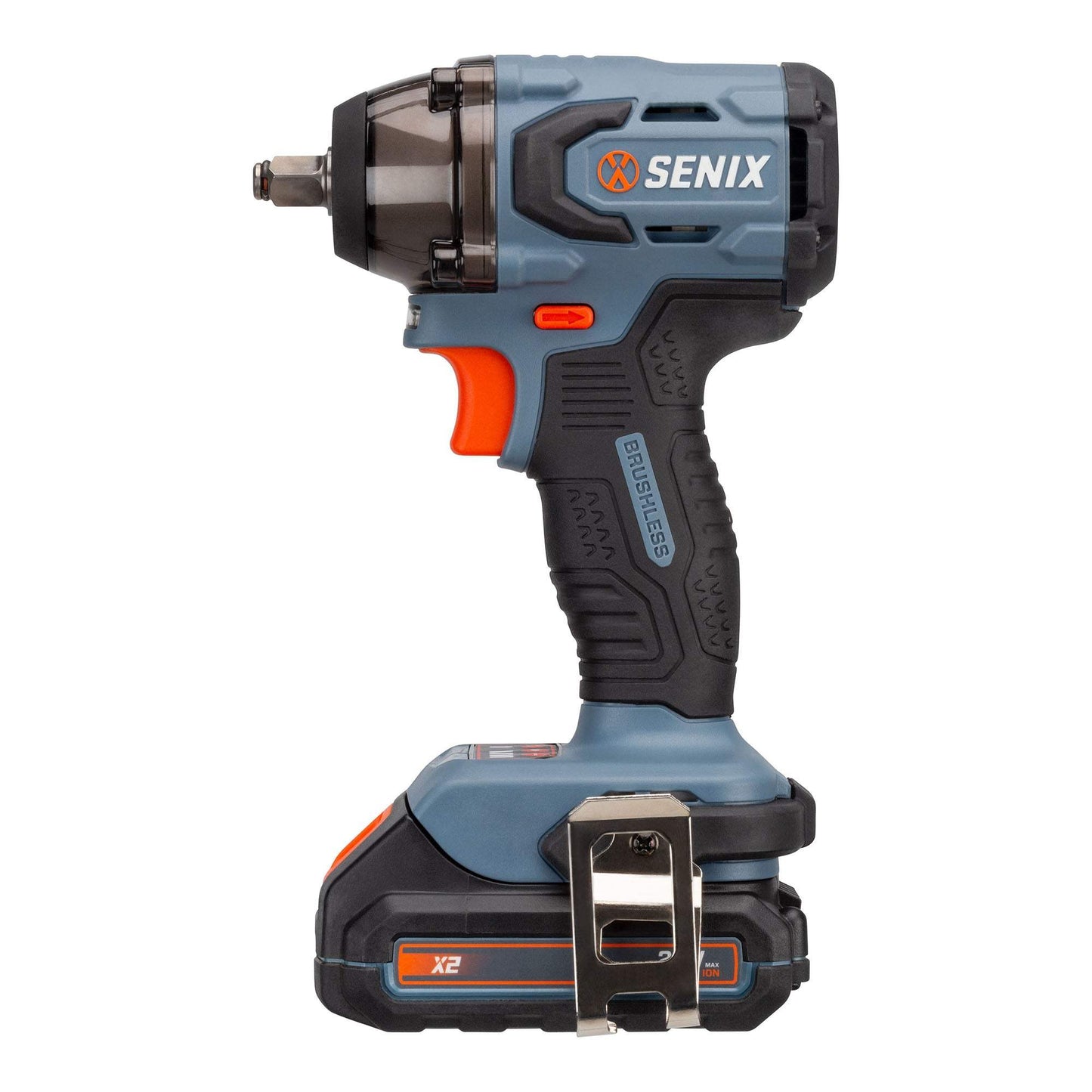 X2 20V Max* 3/8" Cordless Impact Wrench Kit with 365 ft-lbs Max Breaka | Power Tools | SENIX Tools