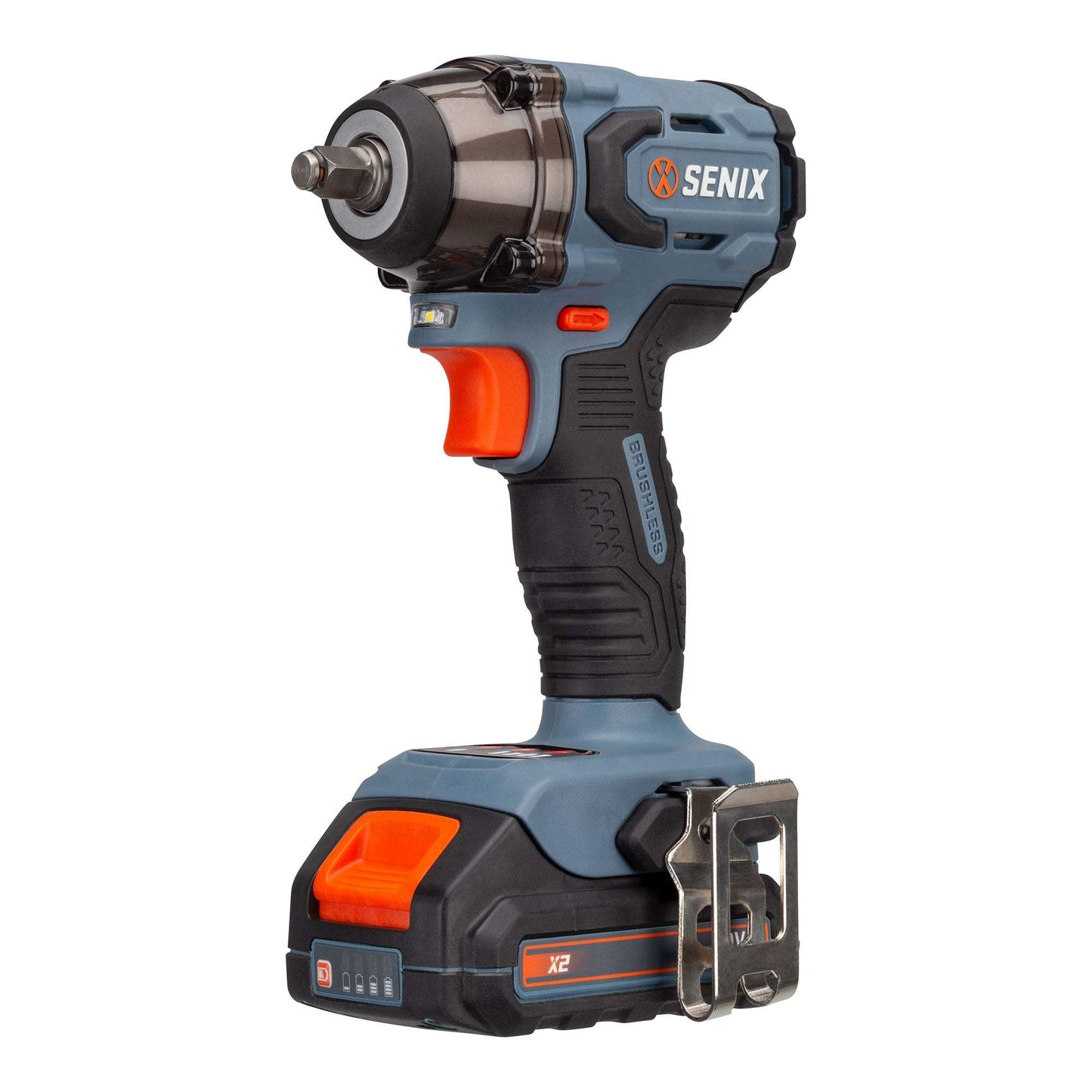 X2 20V Max* 3/8" Cordless Impact Wrench Kit with 365 ft-lbs Max Breaka | Power Tools | SENIX Tools