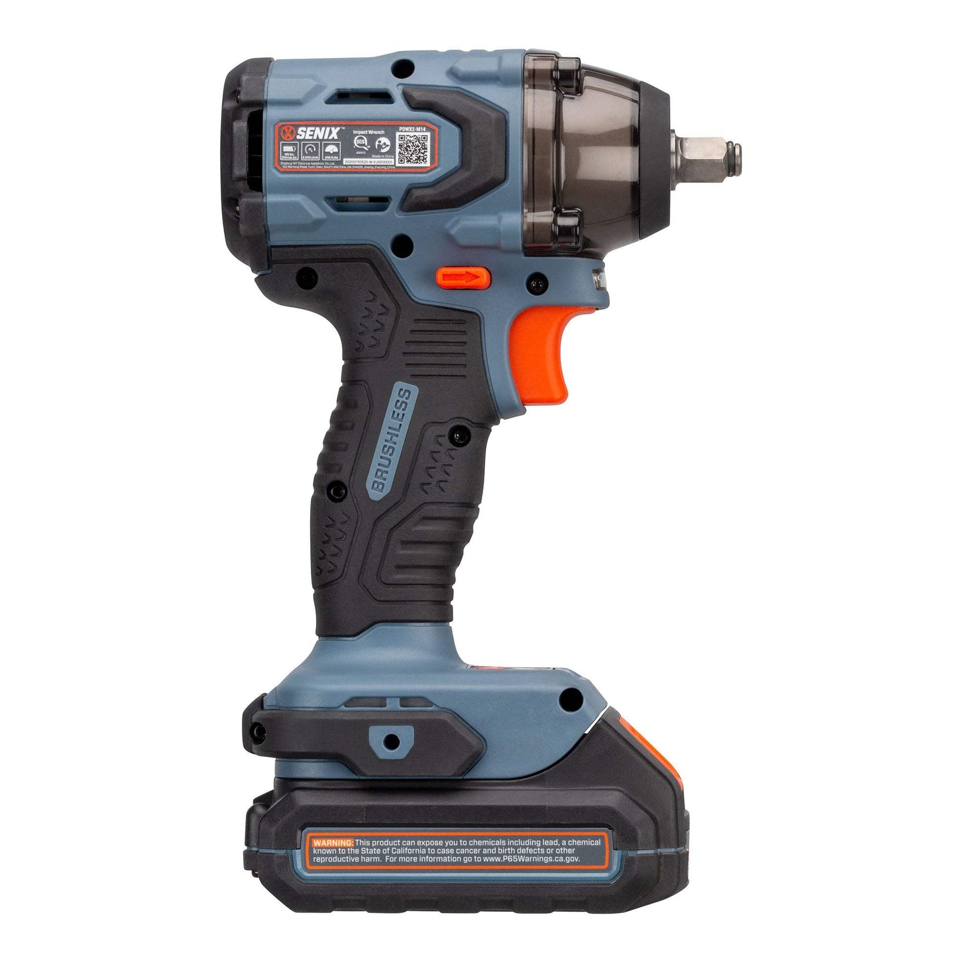 X2 20V Max* 3/8" Cordless Impact Wrench Kit with 365 ft-lbs Max Breaka | Power Tools | SENIX Tools