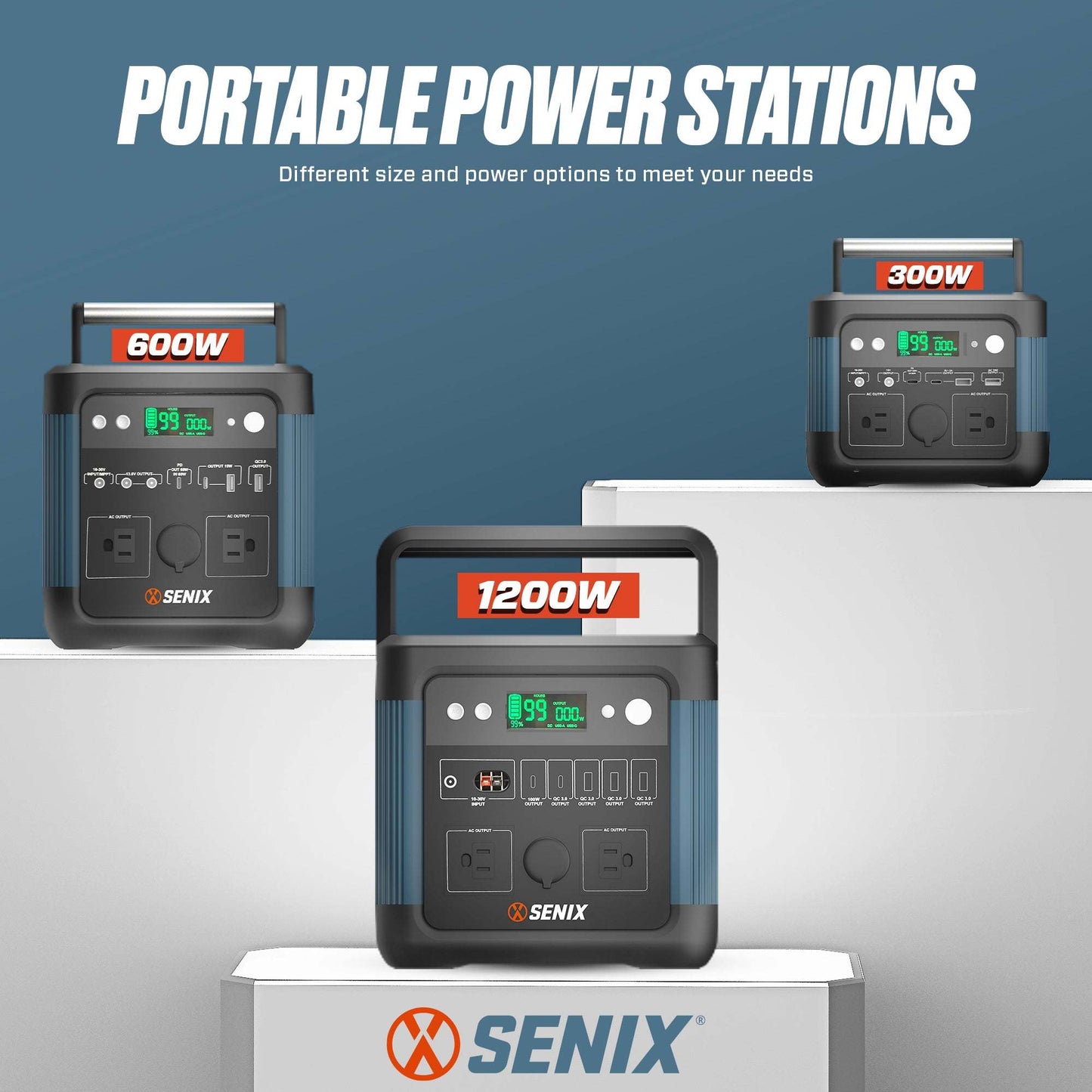 SENIX 600 Watt Power Station | Portable Power | SENIX Tools