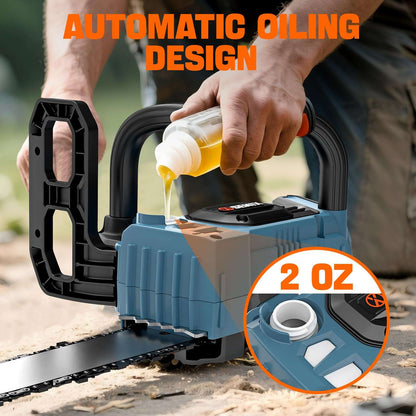 X2 20V Max* 10" Cordless Chainsaw, Brushless (2.5 Ah Battery & Charger | Chainsaws | X2 20V Max 10" Cordless Chainsaw | SENIX Tools