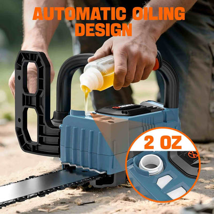 X2 20V Max* 10" Cordless Chainsaw, Brushless (Tool Only) | Chainsaws | X2 20V Max 10" Cordless Brushless Chainsaw - Tool Only | SENIX Tools