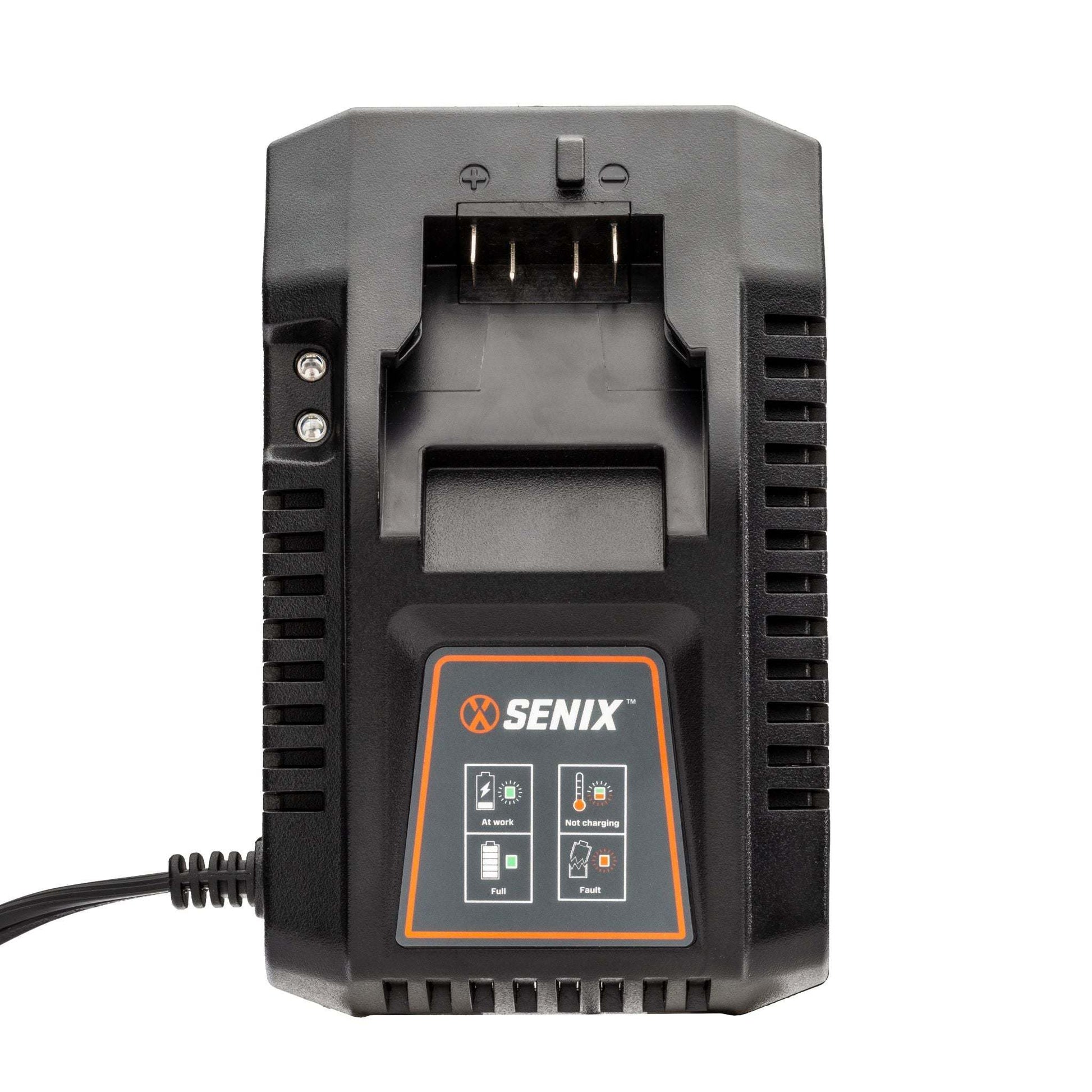 X2 20V Max 2 Amp Charger, CHX2 | Chargers | SENIX Tools